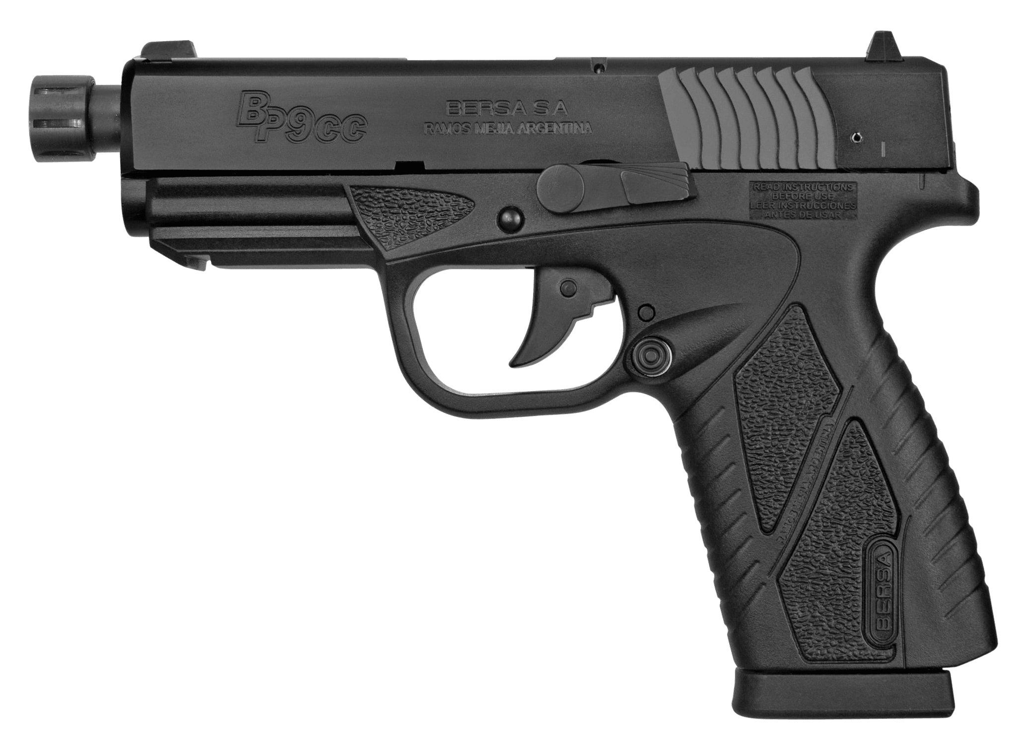 Bersa BP9CC Double-Action Semi-Auto Pistol with Threaded Barrel Cabela's